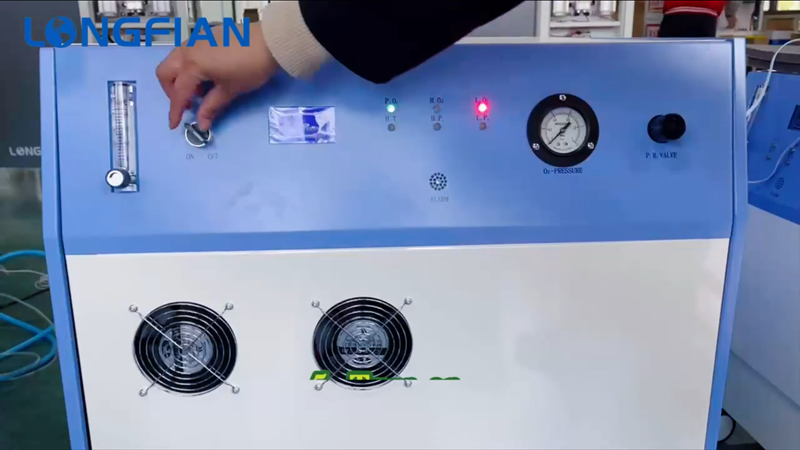 Cómo utilizar un generador de oxígeno de alta presión