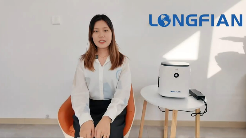 Concentrador de oxígeno portátil B-1P